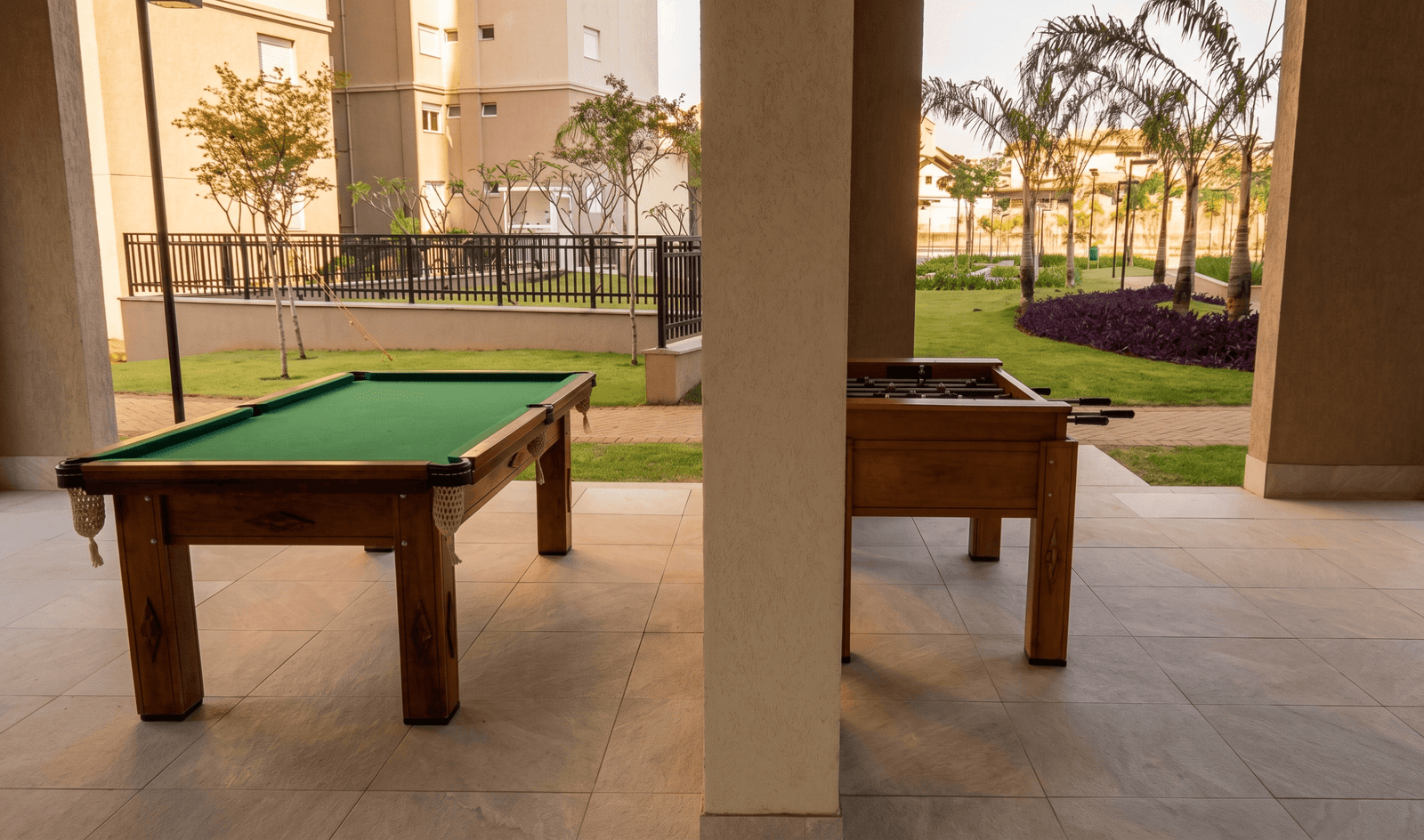 Salão de jogos — área de diversão no Acqua Galleria em Campinas