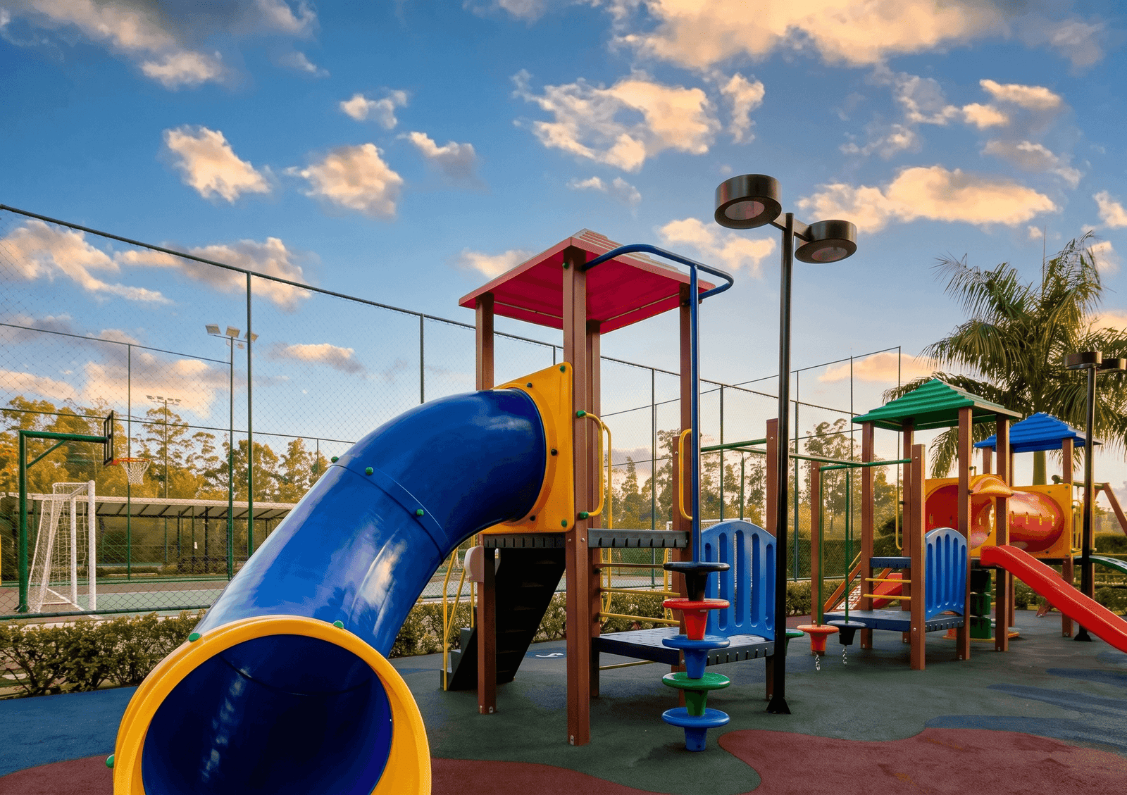 Playground — área infantil do Acqua Galleria em Campinas