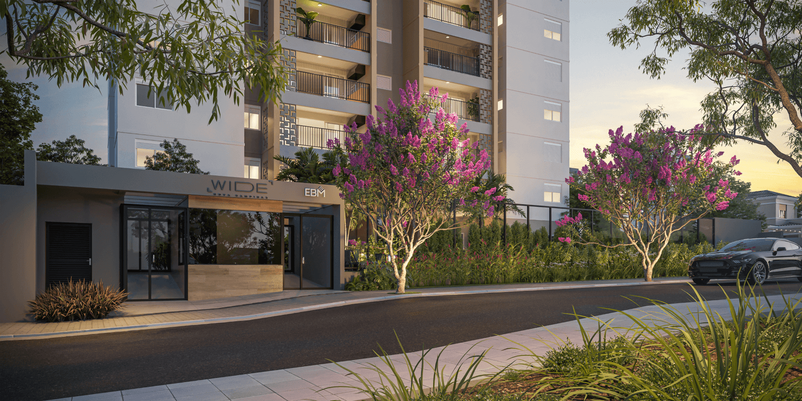 Wide Nova Campinas — vista do empreendimento em Nova Campinas, Campinas